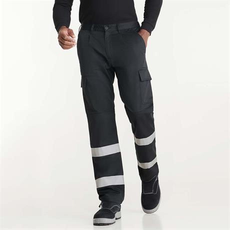 pantalon visibilidad nocturna frente