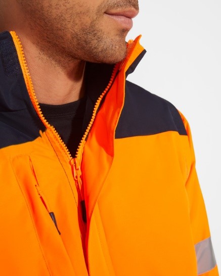 parka acolchada altavisibilidad bicolor 2