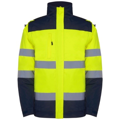 parka acolchada altavisibilidad bicolorfrente
